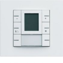 Thermostat KNX multifonctions avec afficheur blanc (TX410)
