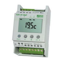 Thermostat modulaire 2 étages avec 1 entrée de programmation 2S+2C (6150024)