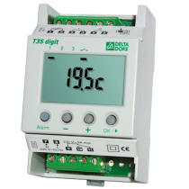 Thermostat modulaire avec 2 entrées de programmation (6150025)