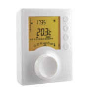 Thermostat programmable Piles avec 2 niveaux de consigne (6053005)