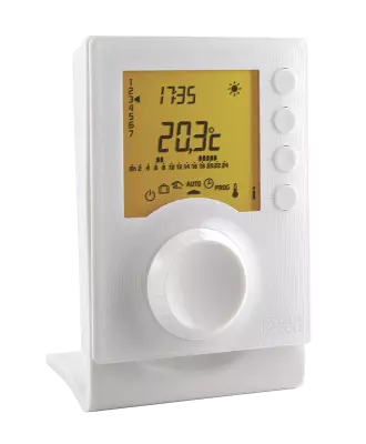 Thermostat programmable radio avec 2 niveaux de consigne (6053007)