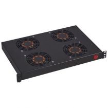 Tiroir de ventilation - pour baie LCS² 19\'\' - 1 U - 4 ventilateurs - prof 300 mm (046490)