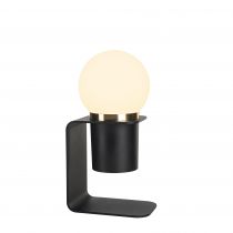 TONILA, lampe à poser intérieure, noir/laiton, LED, 1,6W, 2700K, sans fil (1002583)