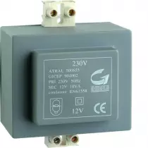Transfo alim 230V / 12V 18VA (A7901)