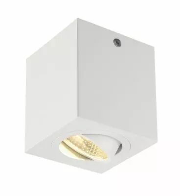 TRILEDO, plafonnier int�rieur, simple, carr�, blanc, LED, 8,1W, 3000K (113941)