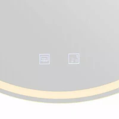 TRUKKO, applique int�rieure, miroir, rond, alu, LED, 25W, IP44 (1004731)