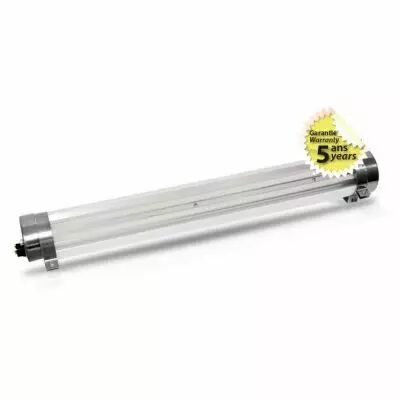 tuba 600 x 80mm clr 20w 4000k ip67 ik10 tra 5ans (757734)