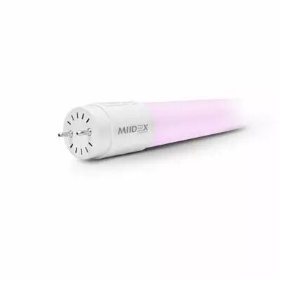 tube led t8 1500mm 24w 85-265v pink (x10) 5a- 50000h (75963)