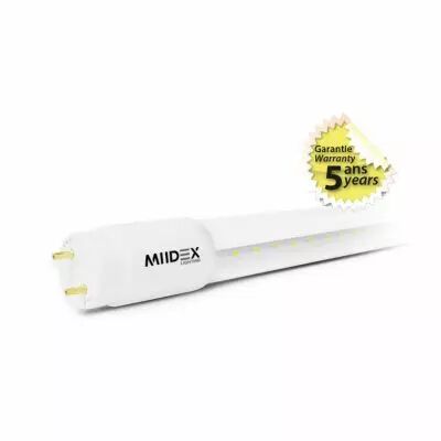 &tube led t8 1500mm 25w 4000k 230v ln clr 5ans (x10) (76080)
