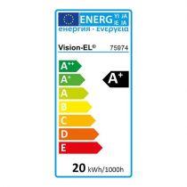 tube led vision-el t5 20 w 1450 mm 230v 6000k (75974)
