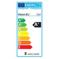 tube led vision-el t5 8 w 600 mm 230v 4000k (10) (7597)