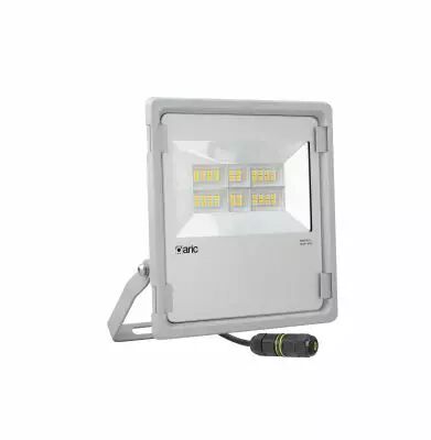 TWISTER 3 - Proj. Ext. IP65 IK08, gris, 90� LED int�gr� 100W 3000K 12000lm (50839)