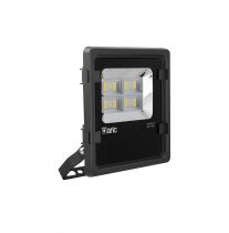 TWISTER 3 - Proj. Ext. IP65 IK08, noir, 90° LED intégré 45W 2400K 4950lm (50824)