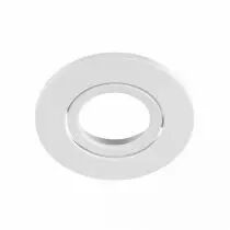 universal, encastré de plafond, intérieur, collerette orientable, rond, blanc (1007092)