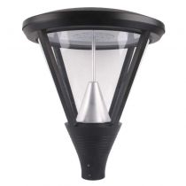 urba coniq lanterne sur mat serie ys5 60w 4000k ip65 ik08 (905214)