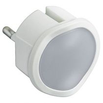 Veilleuse lampe torche avec batterie - LED haute luminosité - blanc (050678)