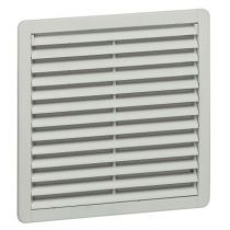 Ventilateur 120/160 m³/h - RAL 7035 - avec ouïe plastique - IP54 IK08 (034851)