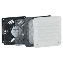 Ventilateur 30/160 m³/h - RAL 7035 - avec ouïe métal - IP32 IK10 (034817)