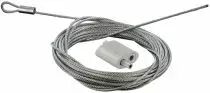 verrou pm + 2m. fil bcle 1.5mm (620500)