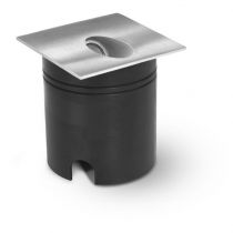 vesuve carre balise 3w 3000k ip54 1 diffuseur 3ans (100481)