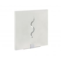 VIAX - Applique Mur plâtre, carré, blanc, LED intég. 3X1,2W 3000K 220lm (3053)