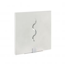 VIAX - Applique Mur plâtre, carré, blanc, LED intég. 3X1,2W 6300K 220lm (3051)