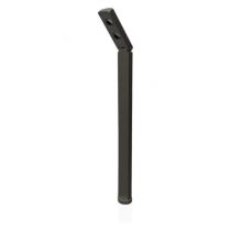 vitrine spot sur tige 4w 6000k 15° noir (71111)