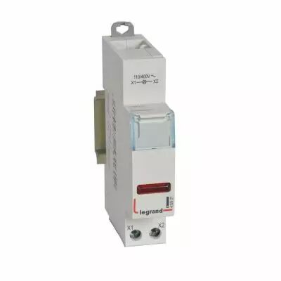 Voyant � LED CX� simple 110V~ � 400V~ - rouge - 1 module (412927)