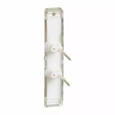 Voyant lumineux 12V , 24V ou 48V Easy-Led brochable � LEDs blanches pour m�canismes Mosaic - socle blanc (067687L)
