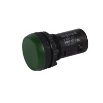 Voyant monobloc avec LED intégrée IP69 Osmoz complet - vert - 230V~ (024612)