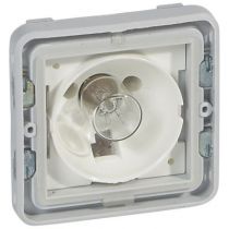 Voyant Prog Plexo composable gris/blanc - pour lampe E10 - 230 V