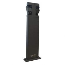 wally potelet rect 8w 3000k diffuseur orient gs ip54 (67793)
