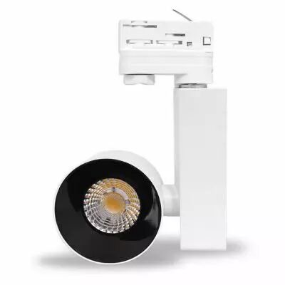 whao irc90 spot sur rail blc 30w 3000k 5ans (82950)